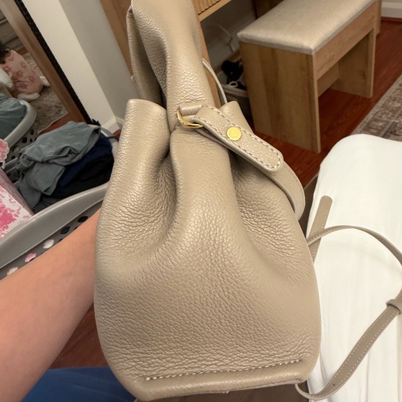 Polene Taupe Shoulder Bag - Picture 5 of 7